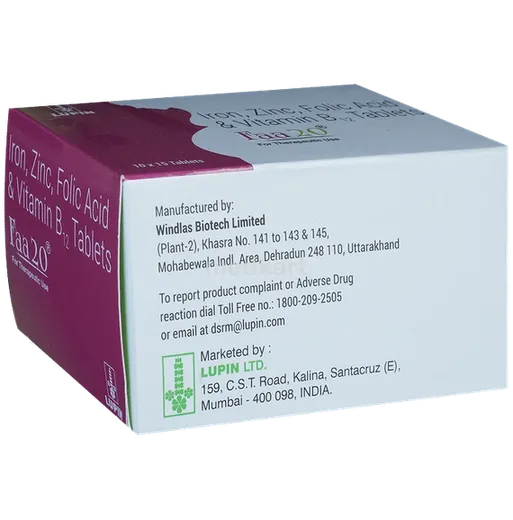 faa 20mg tablet 15's